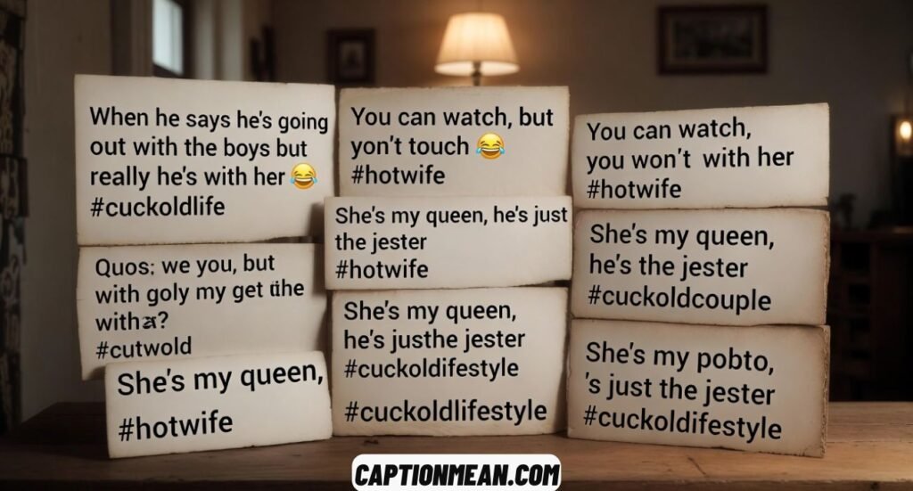 Best Cuckold Captions