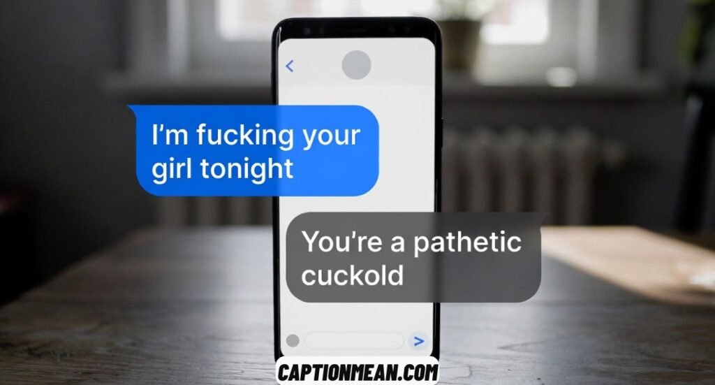 Cuckold Humiliation Caption