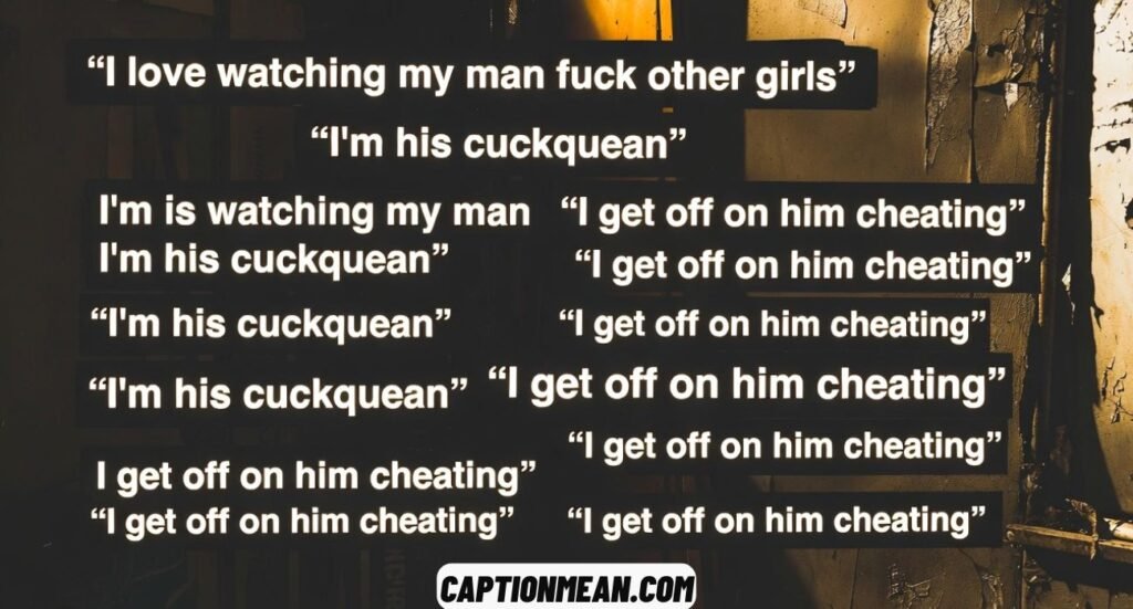 Cuckquean Captions