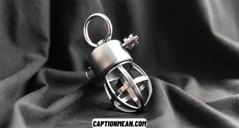 Chastity Cage Captions to Lock