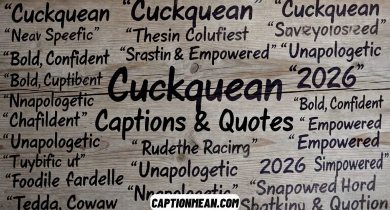 Cuckquean Captions