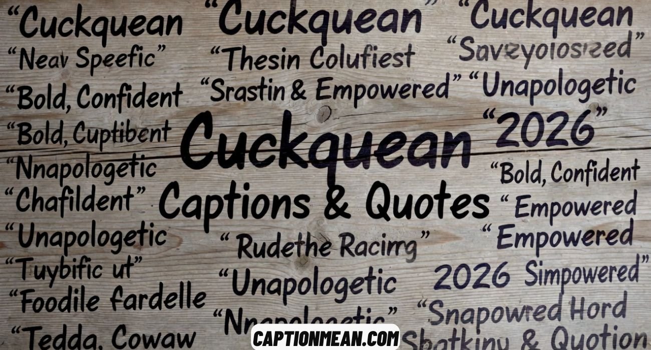 Cuckquean Captions