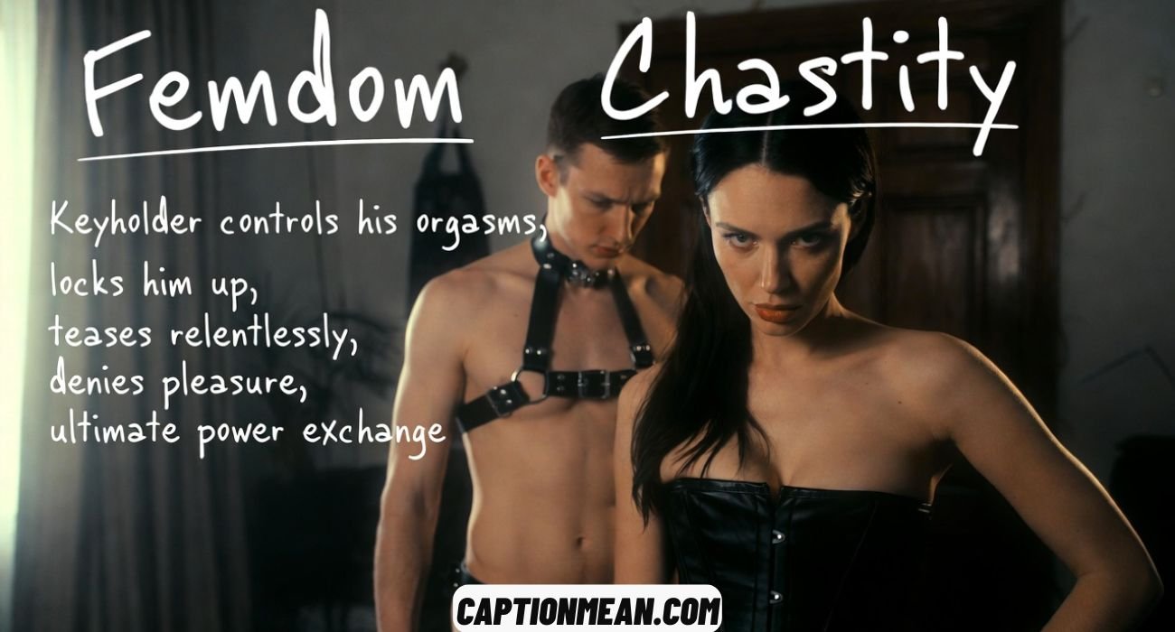 Femdom Chastity Captions